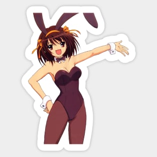 Haruhi Bunny Girl Sticker